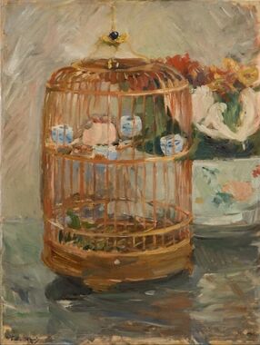 Two New Levenger The Cafe Berthe Morisot French Impressionist Pillows